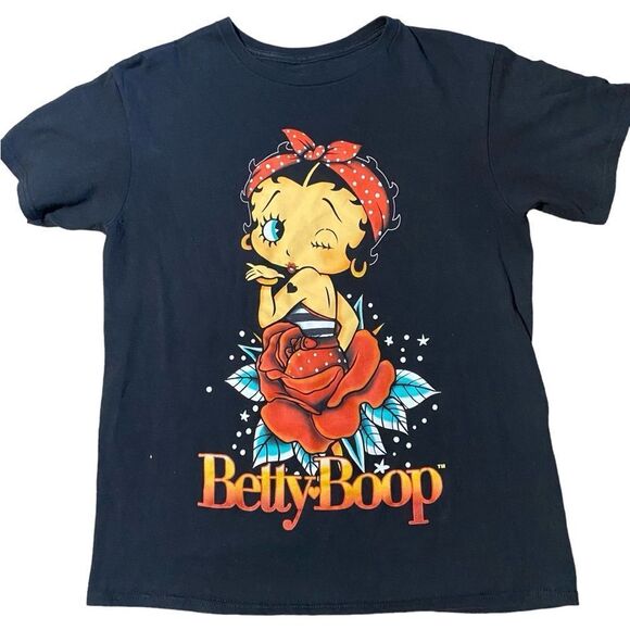 Betty Boop Ed Hardy Style Tshirt - Picture 1 of 4